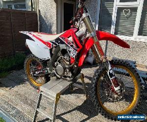 2016 Honda crf250r genuine muscle milk edition, road registered 