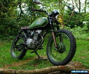 HONDA CG 125 BRAZIL CUSTOM SCRAMBLER CAFE RACER FLAT TRACKER I BEAUTIFUL BIKE 