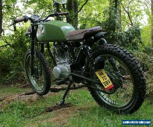 HONDA CG 125 BRAZIL CUSTOM SCRAMBLER CAFE RACER FLAT TRACKER I BEAUTIFUL BIKE 