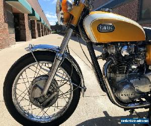 Yamaha 650 XS - 1B   1971 Rare Classic Vintage 