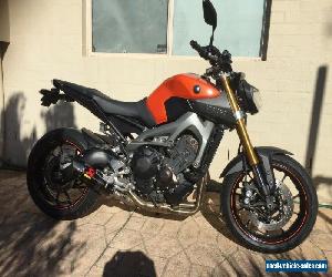 Yamaha MT-09 Orange full service Akrapovic Exhaust not cbr  Mt 09 mt09