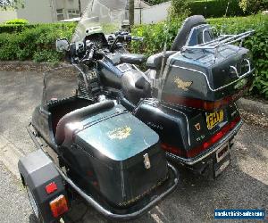 HONDA 1500 GOLDWING GL AND SIDECAR