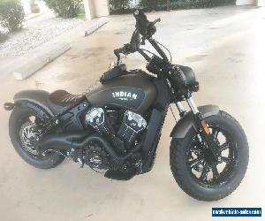 2018 Indian Scout Bobber