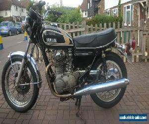 YAMAHA XS650B 1975 HISTORIC VEHICLE MOT EXEMPT TAX FREE ULEZ COMPLIANT