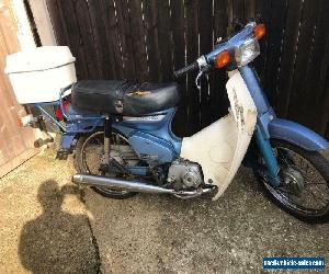 Honda C90 1984 Blue 