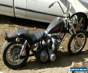 motorcycle chopper Honda 750 four 70s style