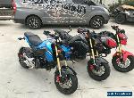 HONDA GROM 125 05/2017 MODEL 2374KMS CLEAR TITLE NO WOVR PROJECT MAKE AN OFFER for Sale