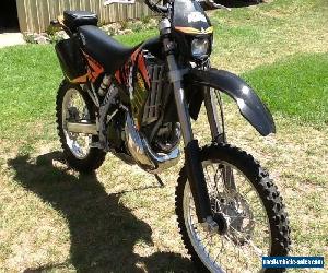 Restored KTM 300 exc 2000 model perfect condition two stroke