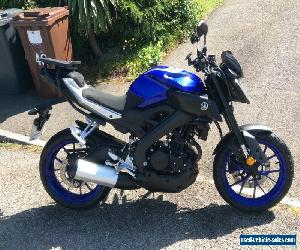 YAMAHA MT125 MOTORCYCLE 2017 Only 1800 miles ABS