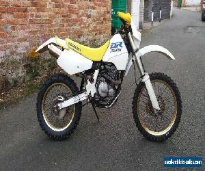 1990 suzuki dr250 trail/enduro bike