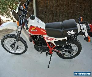 HONDA XL500R 1982 RESTORED