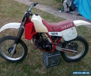 Yamaha yz 125 k-l 1983-4 with parts