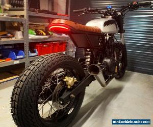 Honda slr 650 custom flat tracker cafe racer 