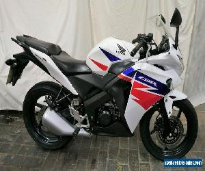 Honda CBR125 R CBR 2014 WHITE BLUE RED DATATOOL ALARM