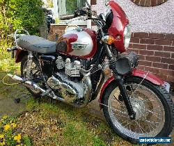 Triumph Bonneville T100 Only 6200 miles  Chrome Extras fitted. 865cc  for Sale