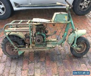 Vintage 1960's Cushman Trailster scooter barnfind