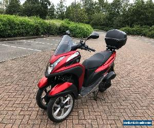 2016 YAMAHA MW125 TRICITY 125 CC RED TRICYCLE 3 WHEELED SCOOTER 8400 MILES