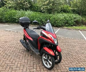 2016 YAMAHA MW125 TRICITY 125 CC RED TRICYCLE 3 WHEELED SCOOTER 8400 MILES