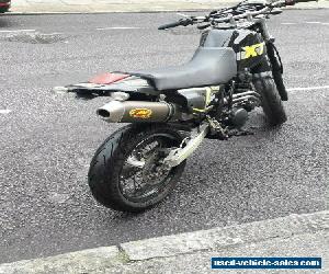 Yamaha xt 350 sm g reg black  mot restored