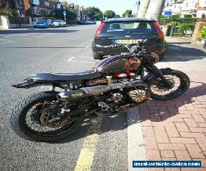 2011 Triumph Scrambler one off custom, cafe racer, bobber, flattracker