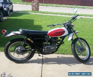 1972 Honda XL250