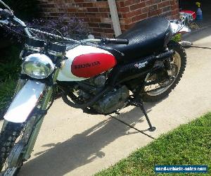 1972 Honda XL250