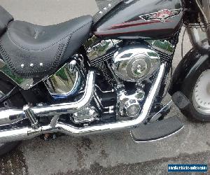 2006 HARLEY-DAVIDSON FLSTF FAT BOY BLACK