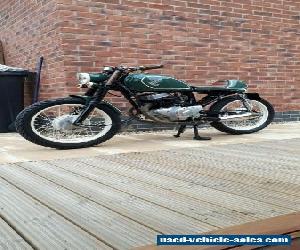 Motorcycle Honda CD200 Benly cafe racer custom bike