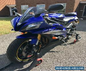 Yamaha YZF- R6 R, 2006, blue, road bike with V5 / track bike / race bike project