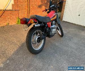 Honda xl250s food original condition. (RFC reg plate rugby football club!!)  