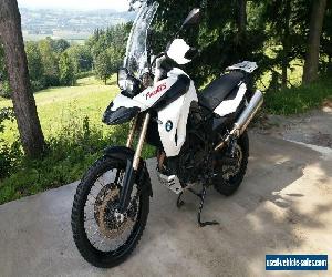 2010 BMW F800GS white