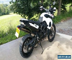 2010 BMW F800GS white