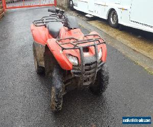 HONDA FOURTRAX TRX420FM8 TRX420 TRX 420 QUAD ATV 2008 MODEL DAMAGED REPAIRABLE