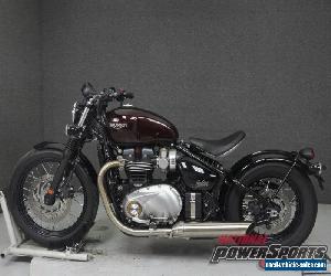 2017 Triumph Bonneville Bobber