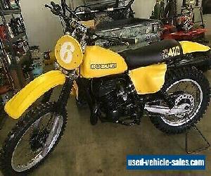 1978 Suzuki RM for Sale