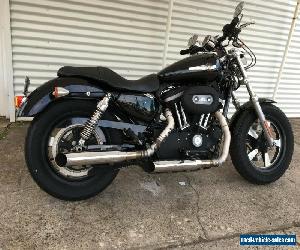 2013 Harley-Davidson XL1200 Custom Vivid Black - Street Fighter!