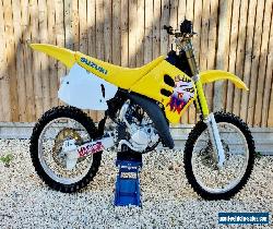 1995 Suzuki RM125 motocross cross bike, evo, full nut and bolt restoration. for Sale