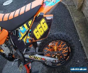 KTM 250 SXF with 280cc Big bore kit - stunning bike sx f exc cr kxf