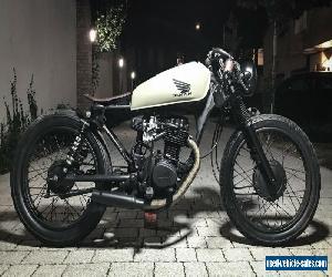 Honda CG 125 Custom Cafe racer / Bobber / Brat bike 2001