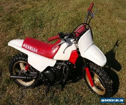 Yamaha PW50 red and white 1988-1990 lovely honest condition, starts first kick! for Sale