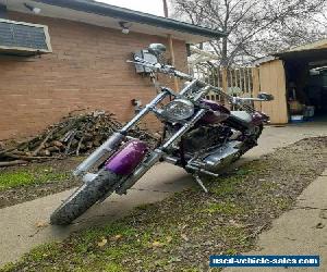 Harley Davidson chopper custom