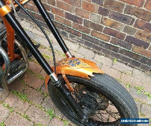 Stunning Custom Air Brushed Chopper / Bobber Built from Honda CB400 