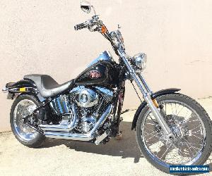 2008 Harley Davidson Softail Custom with 12,000kms and Gloss Black FXSTC