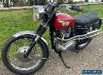 Triumph TR6 Trophy 1970 650cc Red UK Bike Brilliant Condition Matching Numbers for Sale