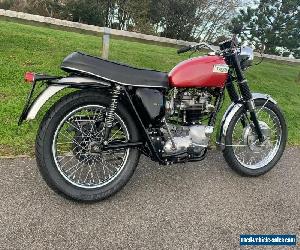 Triumph TR6 Trophy 1970 650cc Red UK Bike Brilliant Condition Matching Numbers