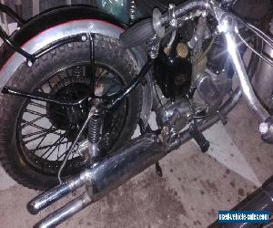 NORTON 490 CC MODEL 18 . UNFINISHED PROJECT. 