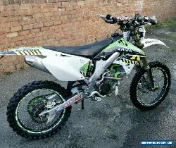 kawasaki kx250f road legal green lane beauty 2008 vgc LOOK trick bits long MOT for Sale