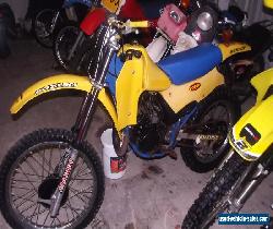 1984 Suzuki RM80 Big Wheel. Great bike Runs well Collectors item Not CR,YZ, KX for Sale