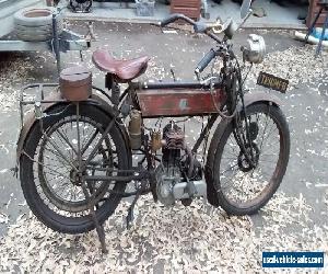 vintage veteran 1909 Triumph motorcycle