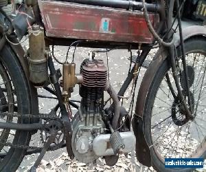 vintage veteran 1909 Triumph motorcycle